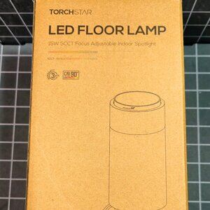 TORCHSTAR 5CCT Zoomable Uplighting Floor Can Light